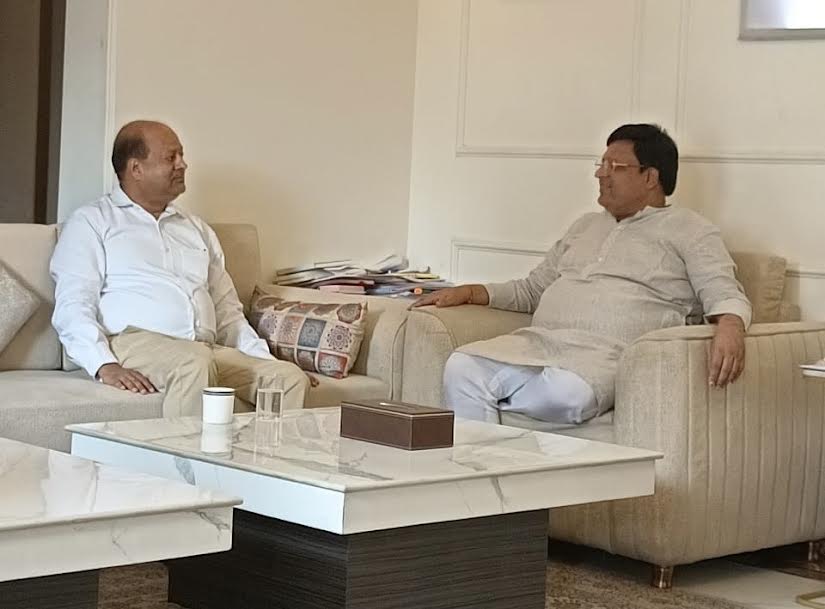 Vice Chancellor Prof. Dinesh Kumar along with Cabinet Minister Vipul Goyal discussed skill development