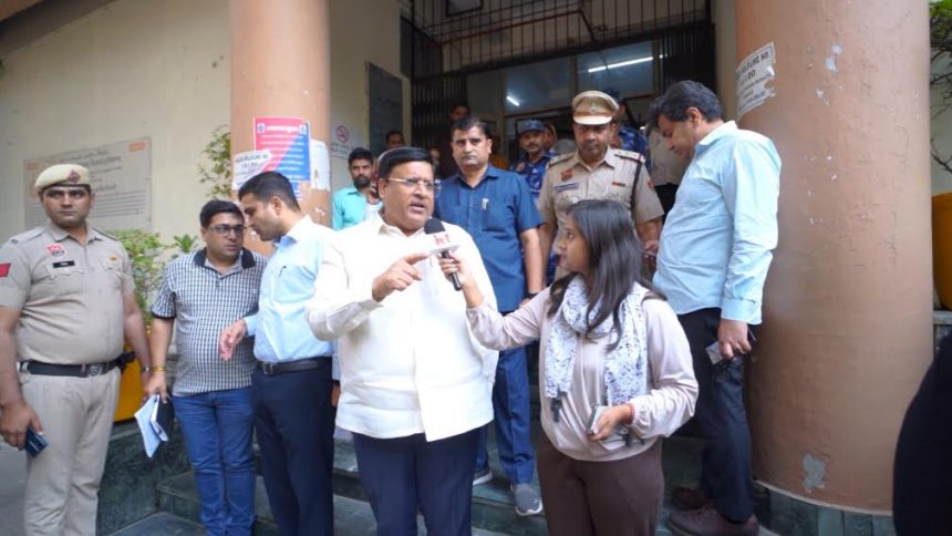 Waterlogging situation should not happen again in NHPC underpass: Vipul Goyal