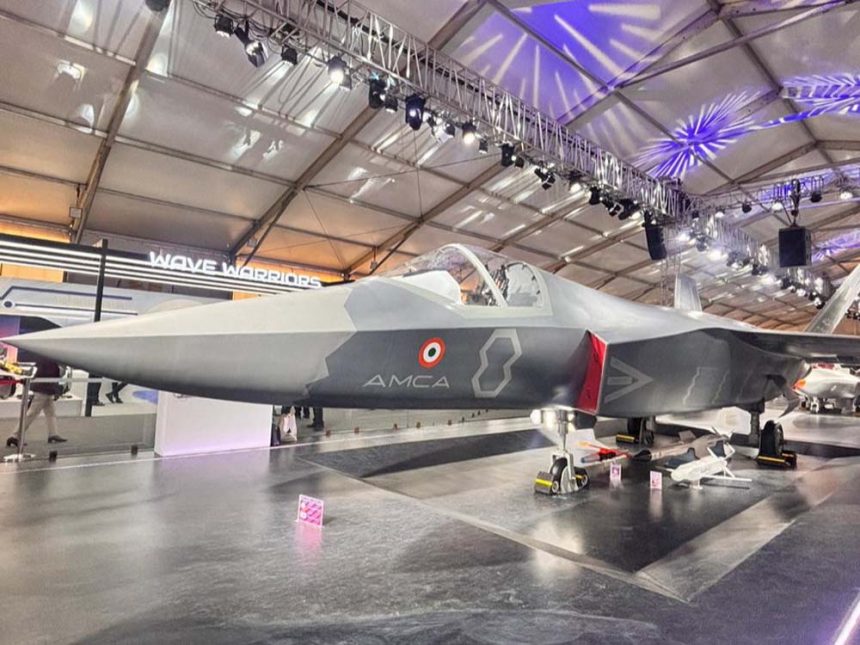 Model of 5th generation indigenous fighter aircraft approved