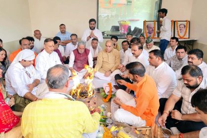 Hardworking workers are the real strength of the Bharatiya Janata Party: Krishan Pal Gurjar