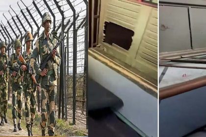 BSF jawans going to Amarnath found a dilapidated train