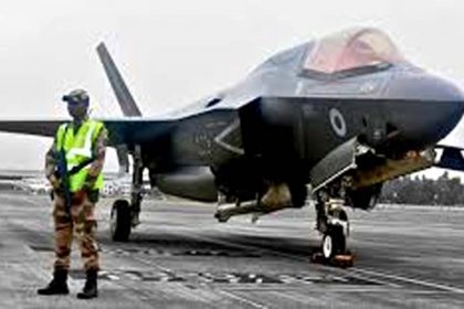 Britain's fighter jet F-35B will be repaired in India only