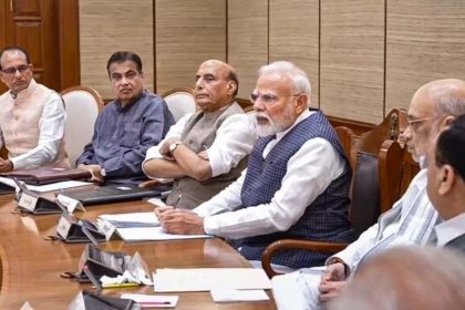 The first cabinet meeting begins after Operation Sindoor
