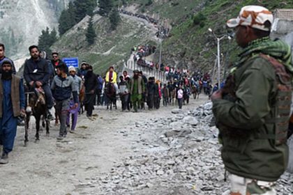 Amarnath Yatra- For the first time jammers will be installed on Pahalgam-Baltal route