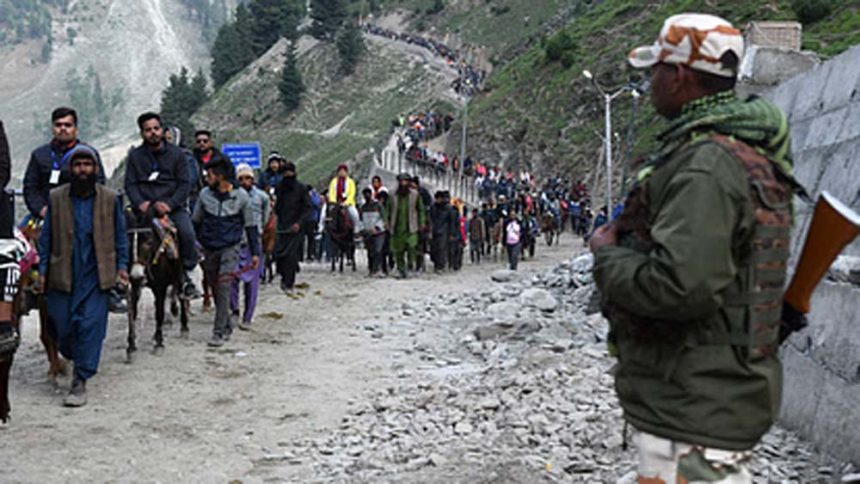 Amarnath Yatra- For the first time jammers will be installed on Pahalgam-Baltal route