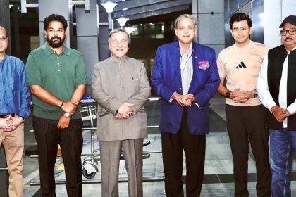 Tharoor's delegation returns from a visit to 5 countries