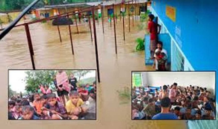 Flood in Jharkhand school, 162 children trapped: Police rescued them after getting information from social media