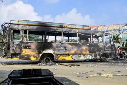 Protesters in Manipur pour petrol on themselves