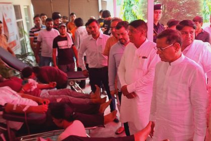 We all should make blood donation a habit in our lives: Rajesh Nagar