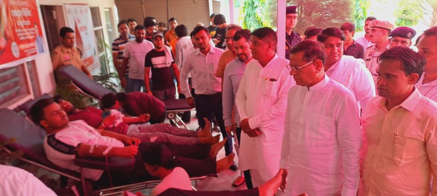 We all should make blood donation a habit in our lives: Rajesh Nagar