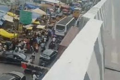 Flyover slab shifts from its place in Tamil Nadu