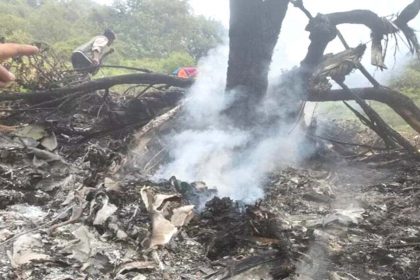 Helicopter crash near Kedarnath, 7 dead: Helicopter service stopped