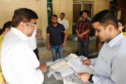 Chief Electoral Officer of Haryana inspected the EVM warehouse