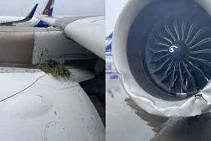 Air India plane skids off the runway in Mumbai