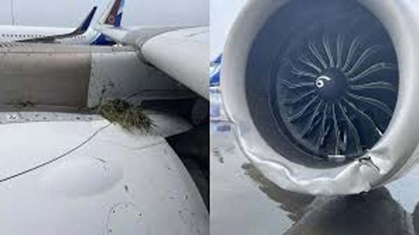 Air India plane skids off the runway in Mumbai