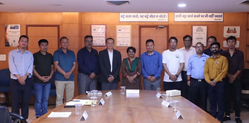 Delegation of Bhutan Power System Operator Company reached NPTI on a one day visit
