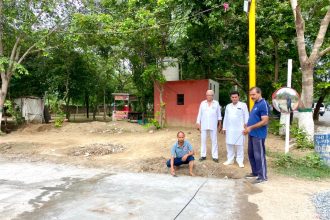 RWA collects donations and gets development work done in the sector; government provides separate funds