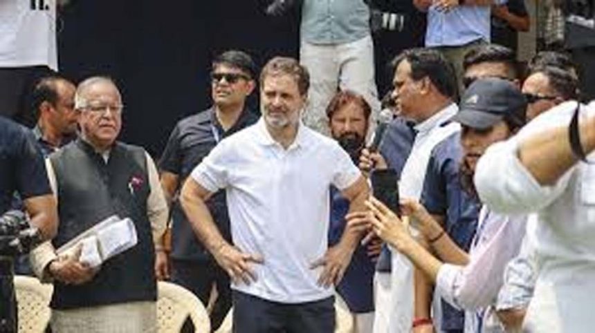 Rahul Gandhi surrenders in Lucknow court: Bail after 5 minutes