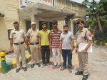 Three accused arrested in a case of assault, Police Station Sector-7 took action