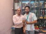 नेशनल किकबॉक्सिंग चैंपियनशिप में डीएवी शताब्दी के छात्र का सिल्वर मेडल