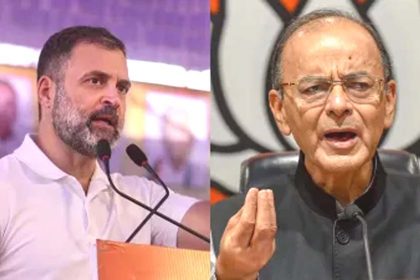 Arun Jaitley threatened on farmers' law: Rahul
