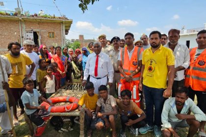 Rescue and relief work is going on in the flood affected area by Civil Defence, SDRF, Police and Administration, more than 50 people have been rescued- Dr. MP Singh