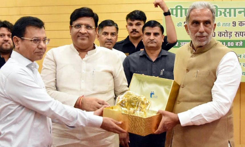 Farmers are benefiting from the policies of Prime Minister Narendra Modi government: Krishan Pal Gurjar