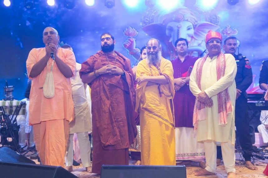 Three-day Ganesh festival organized in Faridabad courtesy of Cabinet Minister Goyal