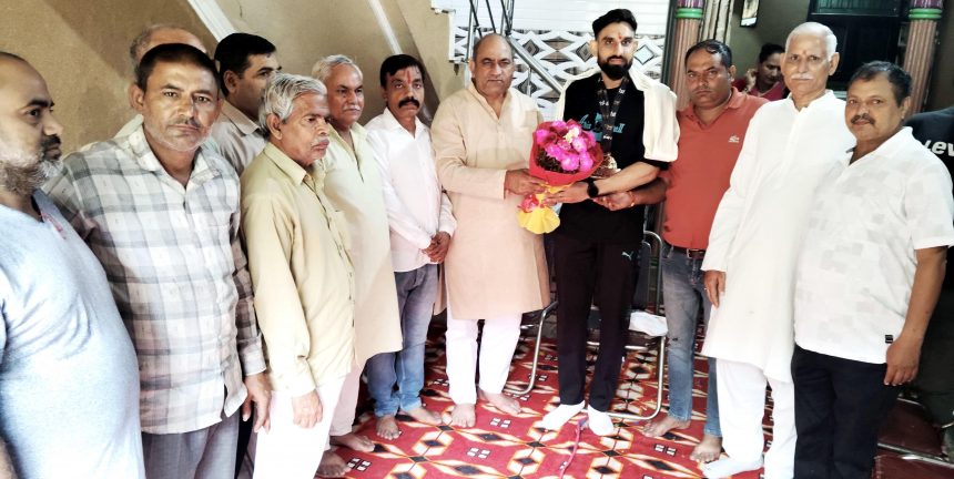 Jaydatt made Faridabad proud across the country by winning the medal: Baljeet Kaushik