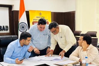 On the new year, the district residents will get the state's first "state of the art" e-library as a gift: DC Vikram Singh