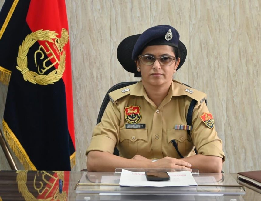 Former captain of the country's women hockey team, "Golden Girl" Arjun and Bhim Awardee Mamta Kharab took over as Additional Superintendent of Police, Palwal