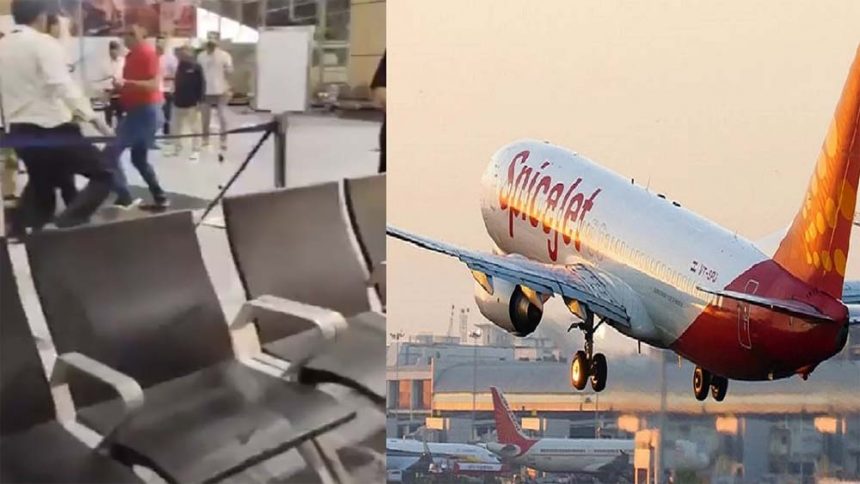 Army officer beats up 4 SpiceJet employees