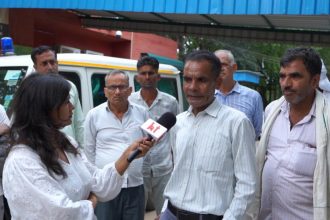 The body of a property dealer who mysteriously went missing 40 days ago was found in a bundle, his wife and son suspected of murder