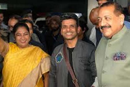 Astronaut Shubhanshu reached Delhi, will meet PM: Minister Jitendra Singh welcomed him at the airport