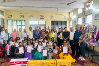 A successful batch of self-reliant women emerged from Lions Club Palwal