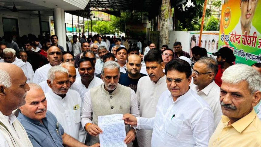 No one's land will be acquired without the consent of the farmer: Krishna Pal Gurjar