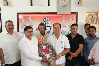 Sumit Gaur expressed his gratitude to top Congress leaders on the appointment of Sundar Singh Netaji and Kripal Singh