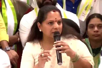 KCR's daughter Kavitha resigns from party-MLC post