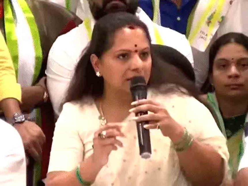 KCR's daughter Kavitha resigns from party-MLC post