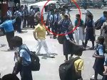 CCTV footage of murder of student in Ahmedabad school