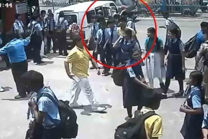 CCTV footage of murder of student in Ahmedabad school
