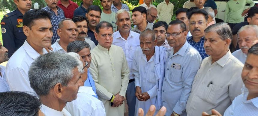 Minister Rajesh Nagar showed strictness on the complaint of embezzlement in ration