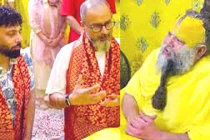 Rapper-singer Badshah reached Swami Premananda's refuge: Asked- Speaking the truth takes away love and relationships