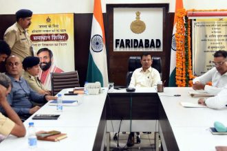 ADC Satbir Mann chaired a review meeting of identified crime cases.
