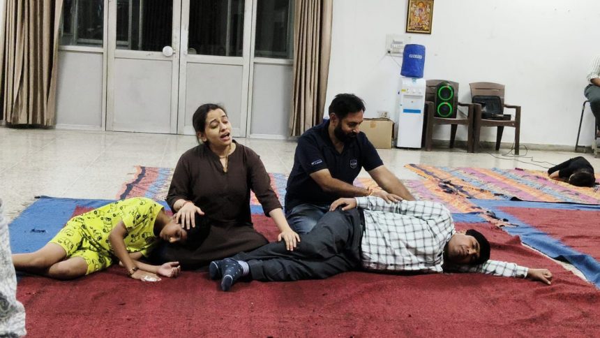 Shraddha Ramlila Committee rehearsed the play Raja Harishchandra