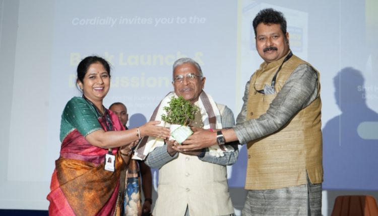 Rajya Sabha Deputy Chairman Harivansh Narayan Singh unveiled a book on advocacy journalism at Manav Rachna