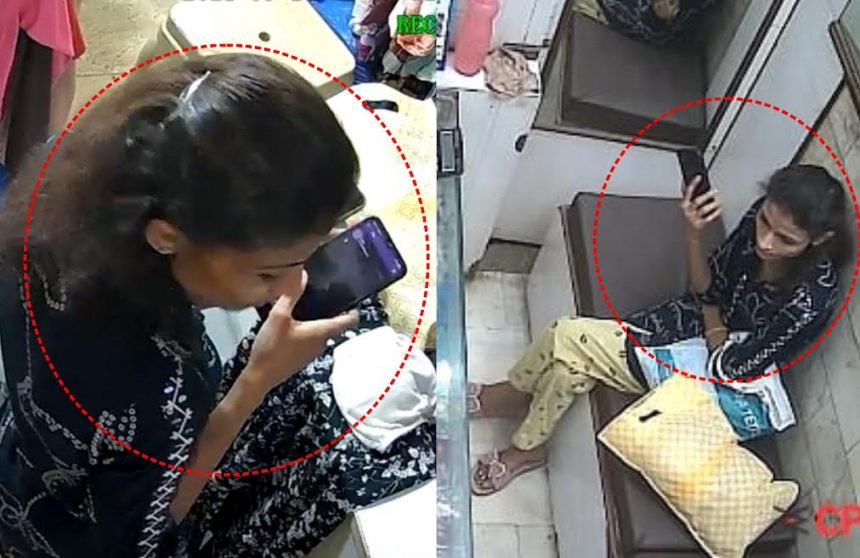 A young woman is active in the Old Faridabad market, targeting shopkeepers with fake UPI payments.