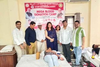 Mega blood donation camp organized in Nehru College under Seva Pakhwada