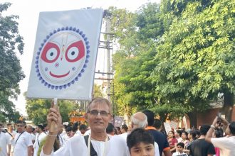 ISKCON Faridabad organised the World Harinam Festival