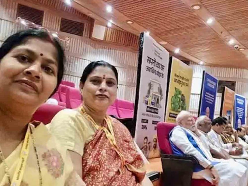 Modi sat at the back of the BJP MPs' workshop